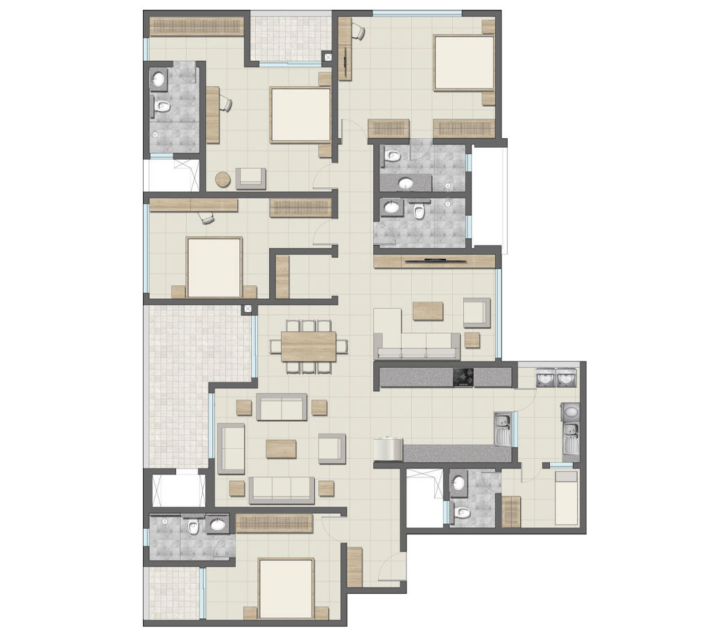 Sobha Infinia floor plan