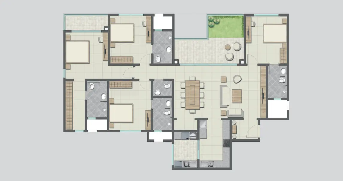 Sobha Neopolise site layout