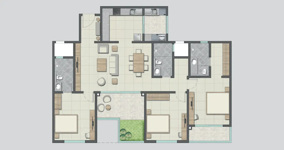 Sobha Neopolise layout plan