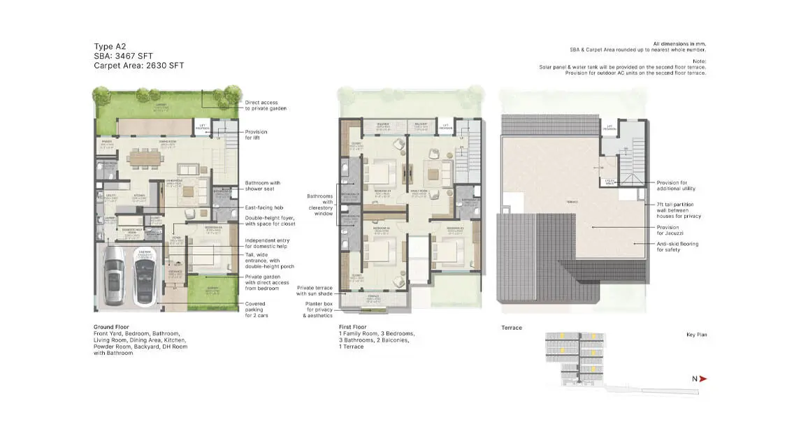 Sobha Oakshire layout plan