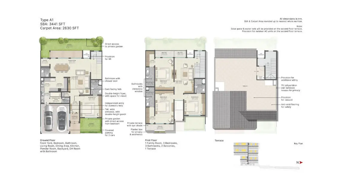 Sobha Oakshire floor plan