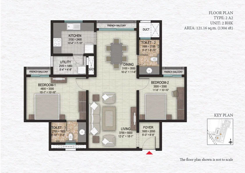 sobha valley view floor plan