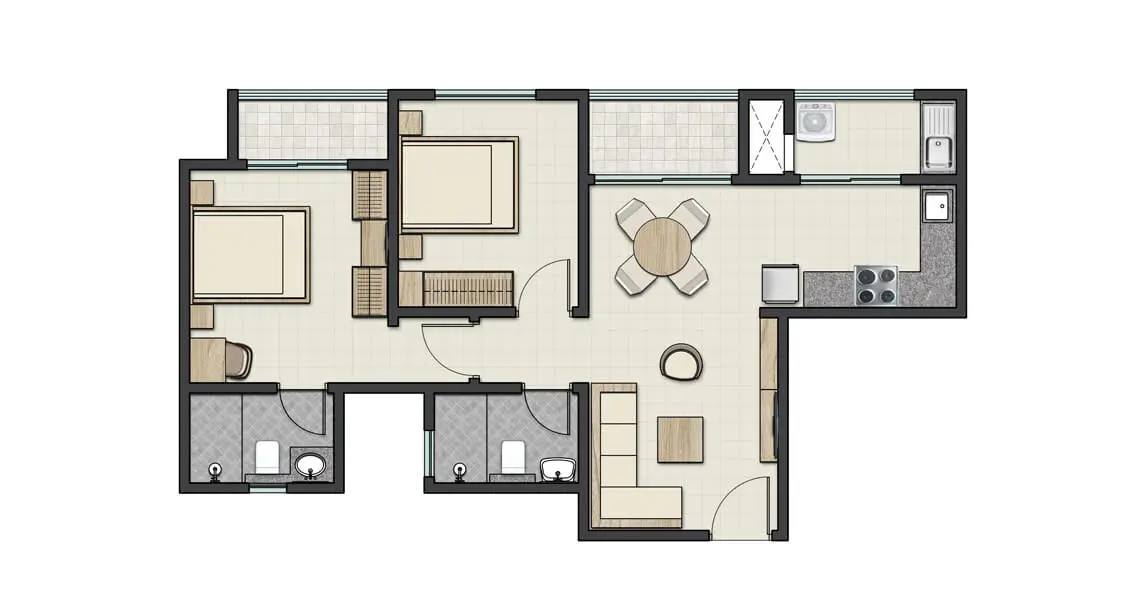 Sobha Dream Gardens site layout